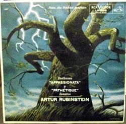 descargar álbum Arthur Rubinstein, Beethoven - Appassionata Y Pathétique Sonatas