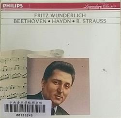 escuchar en línea Fritz Wunderlich, Beethoven, Haydn, R Strauss - Fritz Wunderlich Beethoven Haydn RStrauss
