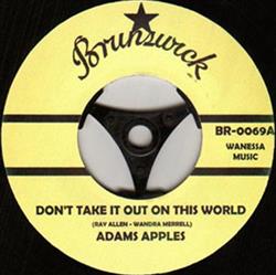 Download Adams Apples Carol Anderson - Dont Take It Out On This World Sad Girl