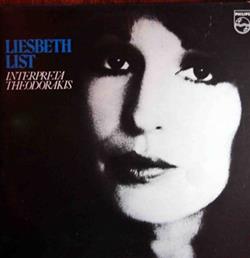 lataa albumi Liesbeth List - Interpreta Theodorakis
