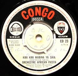 lataa albumi Orchestre African Fiesta - Kiri Kiri Mabina Ya Sika Sookie