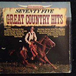 Album herunterladen Various - Seventy five great country hits