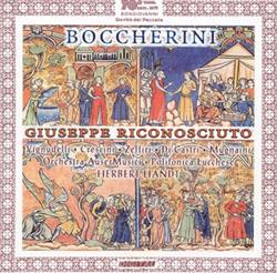 baixar álbum Boccherini Vignudelli Crescini Zeffiri Di Castri Mugnaini Orchestra AuserMusici Polifonica Lucchese Herbert Handt - Il Giuseppe Riconosciuto