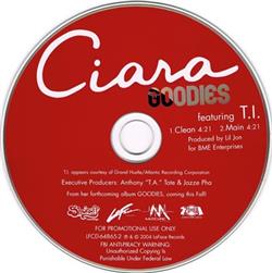 écouter en ligne Ciara Featuring TI - Goodies