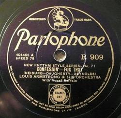 descargar álbum Louis Armstrong And His Orchestra - Confessin Song Of The Islands