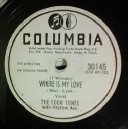 descargar álbum The Four Tunes, Savannah Churchill - Where Is My Love The Things You Do To Me