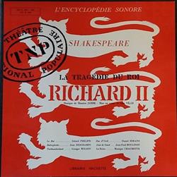 baixar álbum Shakespeare, Maurice Jarre, Jean Vilar - La Tragédie Du Roi Richard II