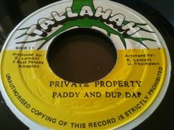 écouter en ligne Paddy & Dup Dap Horsie And Bingy - Private Property