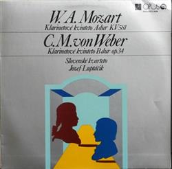 baixar álbum W A Mozart, C M von Weber - Klarinetové kvinteto