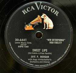 escuchar en línea Jaye P Morgan - Sweet Lips Get Up Get Up