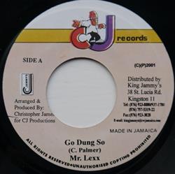 last ned album Mr Lexx Zumjay - Go Dung So Chat