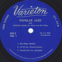 descargar álbum Michael Dunn, His Piano And His Voice - Popular Jazz