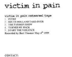 Download Victim In Pain - Rehearsal Tape