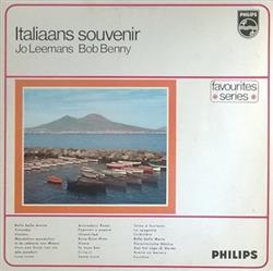 last ned album Jo Leemans Bob Benny , Orkest olv Tony Vess - Italiaans Souvenir