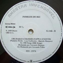 Download Inimigos Do Rei - Uma Barata Chamada Kafka