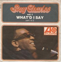 lataa albumi Ray Charles - Vol 1 Whatd I Say Part 1 2