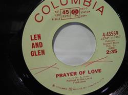Album herunterladen Len & Glen - Prayer Of Love
