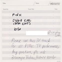 Album herunterladen Pink - Stupid Girl TOTP Edit