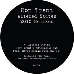 lataa albumi Ron Trent - Altered States 2010 Remixes