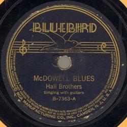 last ned album Hall Brothers - McDowell Blues Spartanburg Jail