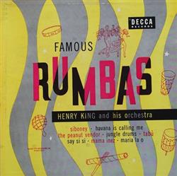 Download Henry King And His Orchestra - Famous Rumbas