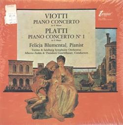 ladda ner album Giovanni Battista Viotti, Giovanni Benedetto Platti, Felicja Blumental - Piano Concerto In G Minor Piano Concerto No 1 In G Major