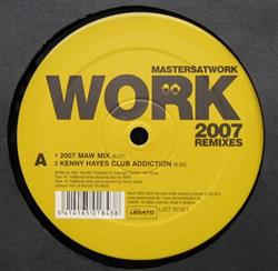 lataa albumi Masters At Work - Work 2007 Remixes