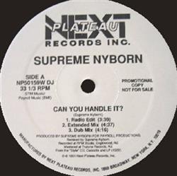 ascolta in linea Supreme Nyborn - Can You Handle It