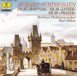 écouter en ligne Mozart, Berliner Philharmoniker, Karl Böhm - Symphonien Nr 35 Haffner Nr 36 Linzer Nr 38 Prager