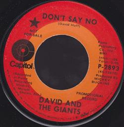 Download David & The Giants - Dont Say No Love Em And Leave Em