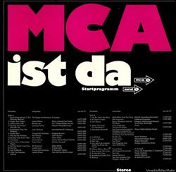 last ned album Various - MCA Ist Da Startprogramm