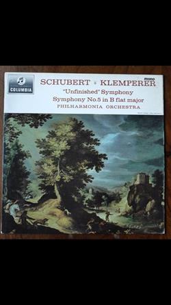 Album herunterladen Schubert, Philharmonia Orchestra, Otto Klemperer - Schubert Symphonines Nos 5 And 8