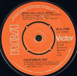 lytte på nettet Starland Vocal Band - California Day