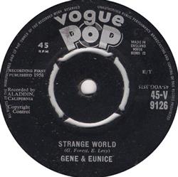online anhören Gene & Eunice - Strange World The Vow