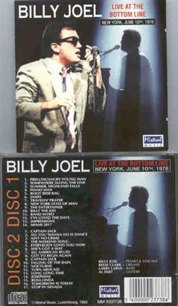 écouter en ligne Billy Joel - Live At The Bottom Line