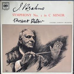 descargar álbum Brahms Columbia Symphony Orchestra conducted by Bruno Walter - Symphony No 1 In C Minor