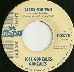 télécharger l'album Jose GonzalesGonzales - Tacos For Two Pancho Claus