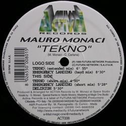 écouter en ligne Mauro Monaci - Tekno