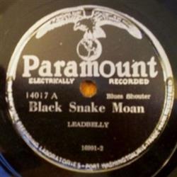 last ned album Leadbelly - Black Snake Moan Fore Day Worry