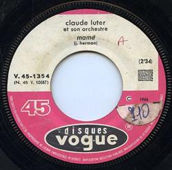 télécharger l'album Claude Luter Et Son Orchestre - Mame One Of Those Songs