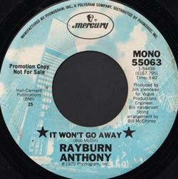 Download Rayburn Anthony - It Wont Go Away