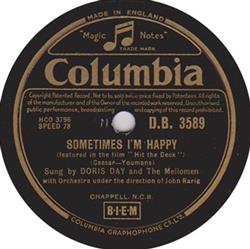last ned album Doris Day - Sometimes Im Happy Just One Of Those Things