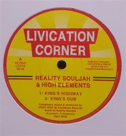 descargar álbum Reality Souljahs & High Elements - Kings Highway Search Jah Light