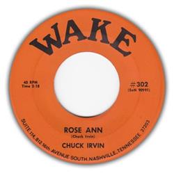 écouter en ligne Chuck Irvin - Rose Ann Will We Be United