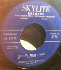 Download Jim Hill And The Golden Keys Quartet - Hes All That I Need If I Can Help Somebody