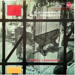 Download JS Bach Wanda Landowska - Il Clavicembalo Ben Temperato Libro I Vol III