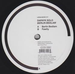 Download Dapayk Solo - Berlin Bedlam