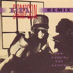 télécharger l'album PM Sampson & Double Key - We Love To Love Remix