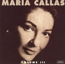 descargar álbum Maria Callas - Volume 3