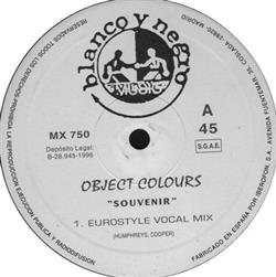 lataa albumi Object Colours - Souvenir